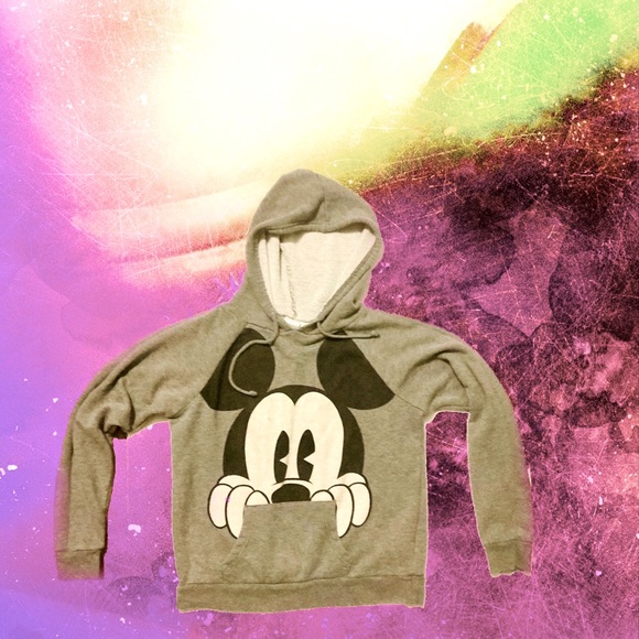 Authentic Disney Retro Mickey Mouse Hoodie ✨ Small - Picture 1 of 2
